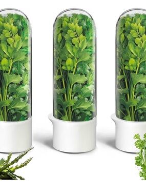 Herb Keeper Fresh Greens Storage Pod - set of 3